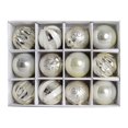thumbnail image 3 of 12 bolas de Navidad de 6 cm con diseño de extraterrestre de plástico impreso para decoración de fiestas de Navidad, colgantes de esferas de Navidad de Año Nuevo 2024, 3 of 5