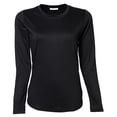 thumbnail image 1 of Tee Jays- Camiseta de manga larga para mujer (Negro), 1 of 1