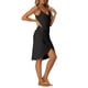 thumbnail image 4 of INSPIRAR CHIC Túnicas de Mujer con Tirantes Espagueti Sin Espalda Sarongs de Playa Costera Vestido de Verano L Negro, 4 of 6