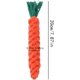 thumbnail image 5 of Cuerda para masticar zanahoria, juguete para perros, cuerda trenzada de tamaño pequeño, juguetes para perros, cachorro, 5 of 5