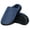 Blue, variant on BERANMEY Slip On Waterproof Mens Slippers Closed Toe Slippers for Mens Warm Fuzzy Comfy House Shoes Non-slip Sole Indoor/Outdoor Fluffy Wide Winter Slippers
