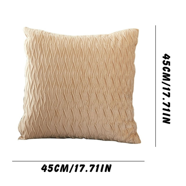 Holiday Pillows Decorative Throw Pillows Super Soft Decorative Textured Design Throw Pillow Covers, Luxury Unique Pattern Holiday Throw Pillow Covers Velvet Throw Pillow Covers