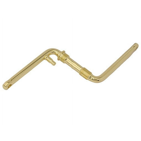 Alta 6 1/2 One Piece Bike Crank, 165mm, (Gold)