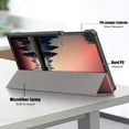 thumbnail image 6 of Epicgadget Case for Samsung Galaxy Tab A7 Lite 8.7 Inch SM-T220/SM-T225 Released 2021 - Lightweight Tri-Fold Stand Shell Case Cover (Forest Dusk), 6 of 7