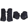 thumbnail image 1 of Bota para tendón de caballo, 4 piezas Botas para tendón de caballo Botas para el cuidado de caballos Botas protectoras de tendón de concha de PU Artesanía excepcional Jadeshay A, 1 of 8