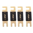 thumbnail image 2 of Conjunto de 4 Fusibles ANL Macarena de 200AMP Chapado en oro para automóviles, 2 of 8