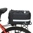 thumbnail image 3 of Alforjas para Bicicleta, Bolsa Trasera, Bañadores Impermeables Reflectantes con Cubierta Impermeable para Herramientas de Conducción de Larga Distanci Talla S shamjiam Portaequipajes trasero para bicicletas, 3 of 7