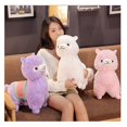thumbnail image 2 of Llama Peluche Animal Muñeca Grande Peluche Abrazo Almohada Suave,Blanco 50cm,11 Afortunado Sencillez, 2 of 3