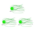 thumbnail image 5 of Tnobhg 6Pcs Soft Baits Bright Color Slow Sinking Flexible Bite Resistant with Silicone Wire Saltwater Freshwater Ball-Shaped Bionic Baits Fishing Supplies, 5 of 7