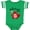 Football Green and White, variant on Inktastic My 1st Canada Day with Red and White Maple Leaves Boys or Girls Baby Bodysuit