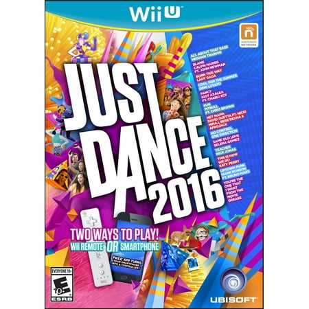 Just Dance 2016, Ubisoft, Nintendo Wii U, (Best Adult Games For Wii)