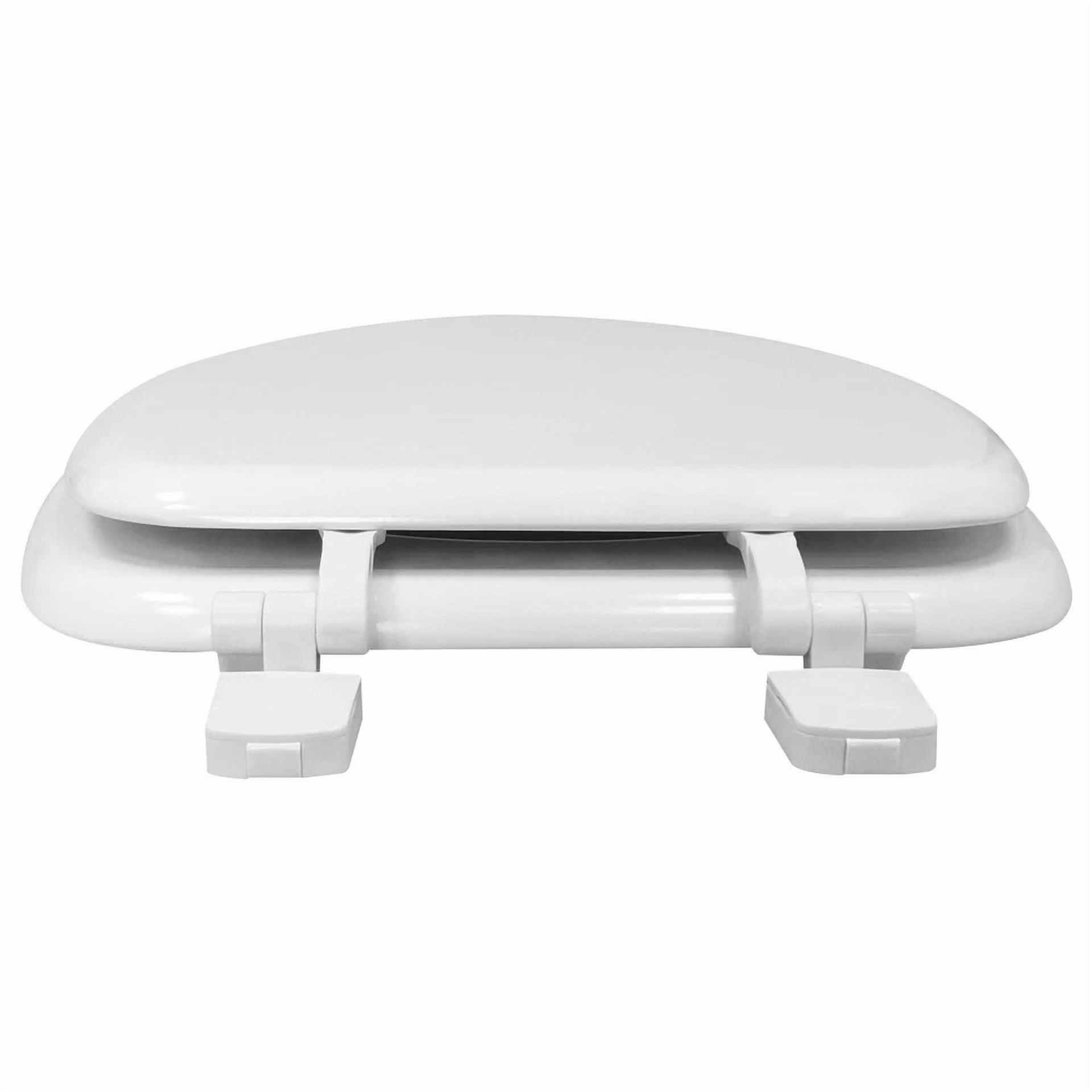 KNACK - New Elongated Toilet Seat In White