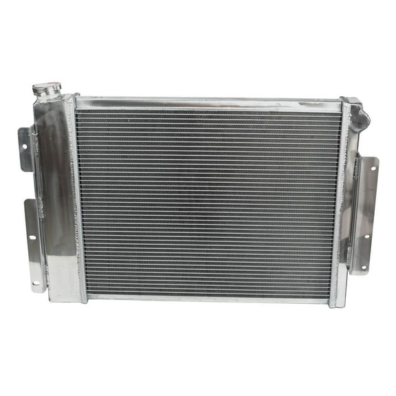 Confote 3-Row Aluminum Racing Cooling Radiator Replacement for Che-vrolet Chevy Camaro/Pontiac Firebird 1967 1968 1969, Silver