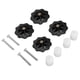 thumbnail image 4 of Rueda De Pulgar M4, Piezas De Nivelación De La Cama De Calor De La Impresora 3D Reduce La Vibración Buena Estabilidad Alta Dureza Para Ender 5 Plus Para Anet A8 Para Prusa I3 YLSHRF Blanco negro, 4 of 8