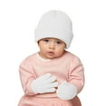 thumbnail image 3 of oqasdz Soft Kids Winter Hat with Mittens for Boys and Girls Toddler Youth Cold Weather Lined Cap Warm Comfortable Outwear, 3 of 5