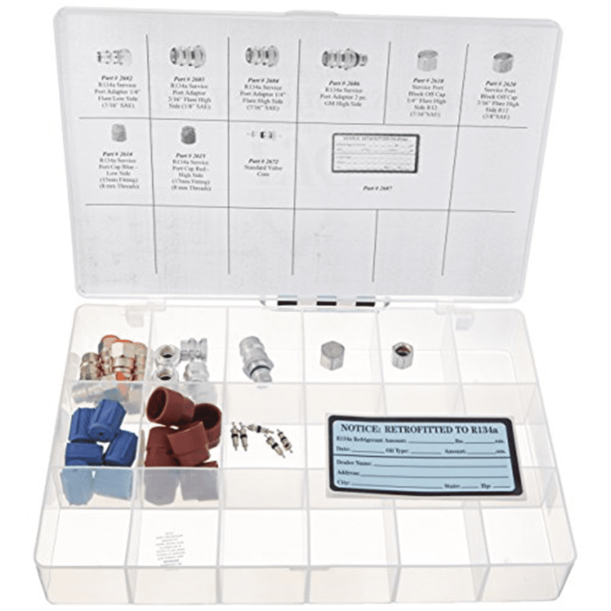 FJC 2662 R-134a Retrofit Assortment