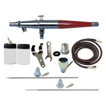VL-3AS Airbrush Kit - Double Action Internal Mix - Siphon Feed with 3 Nozzles