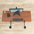 thumbnail image 5 of VIVO Black Universal Clamp-on Adjustable Ergonomic Arm & Wrist Rest Pad - 2 Pack, 5 of 8