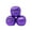 Purple, variant on Zeekio Juggling Balls Premium Galaxy - [Pack of 3], Synthetic Leather, Millet Filled, 12-panel Leather Balls, 130g Each, 62mm, Metallic Purple