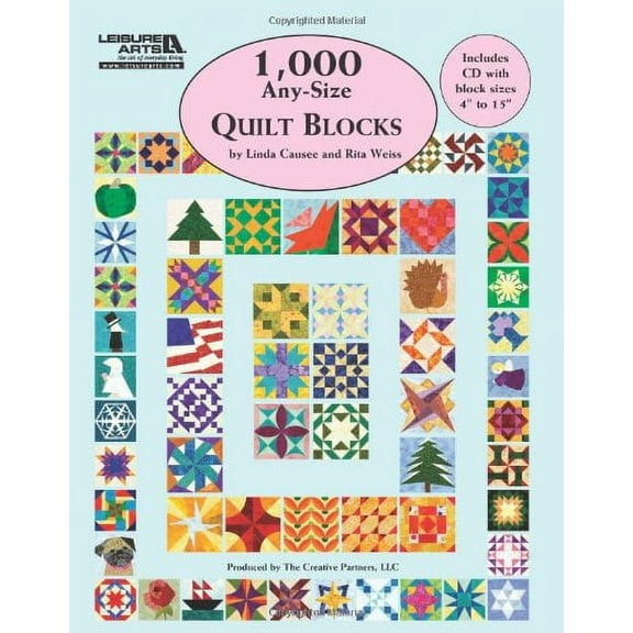 Pre-Owned 1,000 Any-Size Quilt Blocks (Paperback) 1609003322 9781609003326