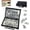 Double 9 Dominoes Set with Storage Box, variant on Fugocen Portable Professional Double 9 Dominos Set for Adults with Storage Box - 55 Tiles Dominoes Set