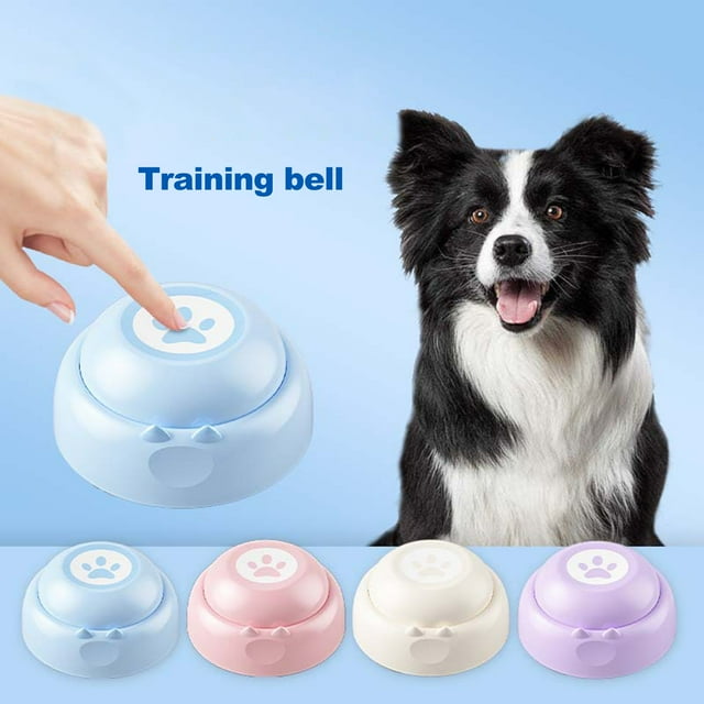 Visland Pet Button for Communication Voice Recording Button for Dog Cat Training Interactive Buzzer Talking Button Dog Clicker Educational Toy
