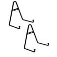 thumbnail image 7 of Milltown Merchants Metal Universal Display Stand (Small, 2 Pack), 7 of 7