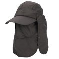 thumbnail image 3 of Chapeau de Soleil, Pêche, Sangles Réglables UV Protection, UV Résistant pour la Protection Solaire Chapeau de Pêche Militaire Vert Taille Libre, 3 of 8