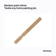thumbnail image 3 of Hemway Bamboo Paint Stirrer 28cm x 2.5cm | Mix Paint Lacquer Varnish Liquid | Reusable Eco Friendly Mixing Stick, 3 of 7