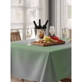 thumbnail image 6 of Green Grey Table Cloth, Modern Minimalist Solid Vertical Stripes Waterproof Tablecloth for Rectangle Tables, Reusable Washable Fabric Table Cover for Restaurant Kitchen Dining Tables 60"x84", 6 of 6