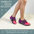 thumbnail image 6 of FITKICKS Hydrosport Land-to-Water Footwear Barefoot Shoes, Pink (Kid's), 6 of 7