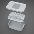 thumbnail image 3 of Reptile Egg Tray Reptile Egg Box Reptile Breeding Box Reptile Incubation Box Suitable for Hatching Snake Lizards Reptiles, 3 of 7