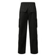 thumbnail image 5 of Zszcpp High Waisted Pants Mens Trendy Cargo Drawstring Softable Elastic Waist Baggy Going Out Pockets Lounge Trousers Casual Trouser, 5 of 5