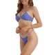 thumbnail image 4 of INSPIRAR CHIC Conjuntos de Bikini de Anillo Cuadrado para Mujeres de 2 Piezas con Tirantes Ajustables y Parte Inferior en Triángulo Trajes de Baño Talla X-Large Azul, 4 of 5