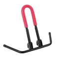thumbnail image 4 of Quzzie Bike Parking Rack Bike Stand Storage Rack Lightweight Foldable Metal Material Simple Installation Adjustable Support Portable Design Suitable for Indoor Outdoor Garage Home Rosy Red, 4 of 8