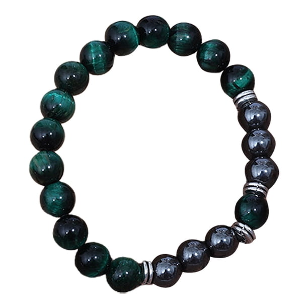 Pulsera de protección Pulsera de ojo de tigre de obsidiana La protección trae buena suerte y prosperidad Adepaton BST3014360-4