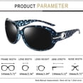 thumbnail image 4 of Gafas de Sol Joopin Jackie Sobredimensionadas Polarizadas UV400 para Mujeres, 4 of 6
