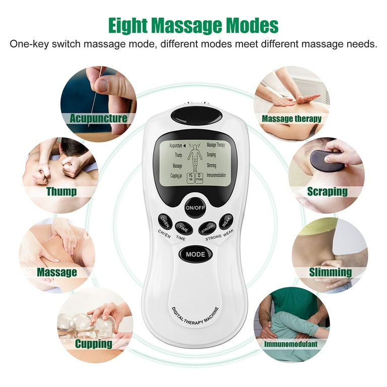 TENS Unit EMS Pulse Wireless Digital Body Massager for Pain Relief