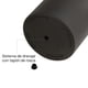 thumbnail image 5 of Maceta Elly Décor Cónica Negro Carbón 13 L con Drenaje Roscable y Protección UV para Interior y Exterior, 5 of 6