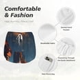 thumbnail image 4 of Balery Cowboy Boots Under Starry Sky Pantalones cortos deportivos para mujer con forro y dos bolsillos, elásticos, para entrenamiento, gimnasio, yoga-XX-Large, 4 of 7