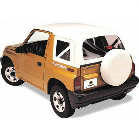 88-94 TRACKER/SIDEKICK INCL CLEAR WINDOWS REPLACE-A-TOP FABRIC ONLY SOFT TOP Fits select: 1989-1994 GEO TRACKER, 1989-1994 SUZUKI SIDEKICK