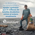 thumbnail image 4 of Dr. Brown's Opciones anticólicos + biberones estrechos, 0 m+ nivel 1 pezón – botella para reducir los cólicos, paquete de 4, 8 onzas, diseños Blue, 4 of 14