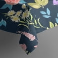 thumbnail image 5 of Pioneer Flower Floral Print Pattern Square Tablecloth,Waterproof Square Table Cover,Wipeable Spillproof Washable Table Cover for Home Kitchen Party Decor 60"x60"(152x152cm), 5 of 6