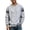a-31Light Gray6, variant on Mens Crew Neck Long Sleeve Fashion Patchwork TShirt For Casual Daily Wear Weekend Gatherings Streetwear Outings Dark Gray L