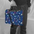 thumbnail image 5 of Lsque Space Pattern Laptop Bag – Portable & Slim Single-Shoulder Computer Case with Adjustable Strap, Protective, Lightweight for 13”/14”/15.6” Laptops, 5 of 8