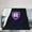 Black, variant on College of The Holy Cross Logo Fleece Blanket, Very Soft Microfiber Flannel Blanket for Couch Warm and Cozy for All Seasons