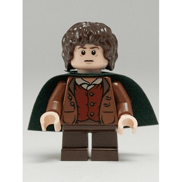 LEGO Lord of the Rings Frodo Baggins - Dark Green Cape Minifigure ...
