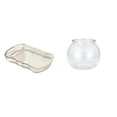 thumbnail image 1 of Bandeja de almacenamiento,Bandeja rectangular para servir,bandeja para postres y frutas de cocina,Acuario de escritorio,Pecera pequeña transparente,pecera,jarrón,mesa,Tanque de peces, 1 of 8