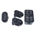 thumbnail image 3 of 4Pcs Power Window Switches For Audi GM GMC VAUXHALL ZAFIRA 90561086 13363100, 3 of 7