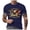 Dark Blue, variant on American Flag T Shirts for Men USA Fighter Jets 4th of July Men Women Kids Funny Patriotic T-Shirt(White,L)